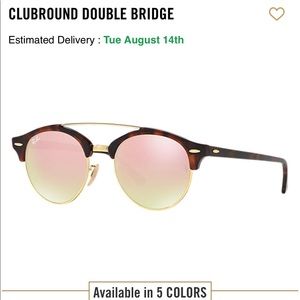 RAY BAN- Clubround double bridge glasses